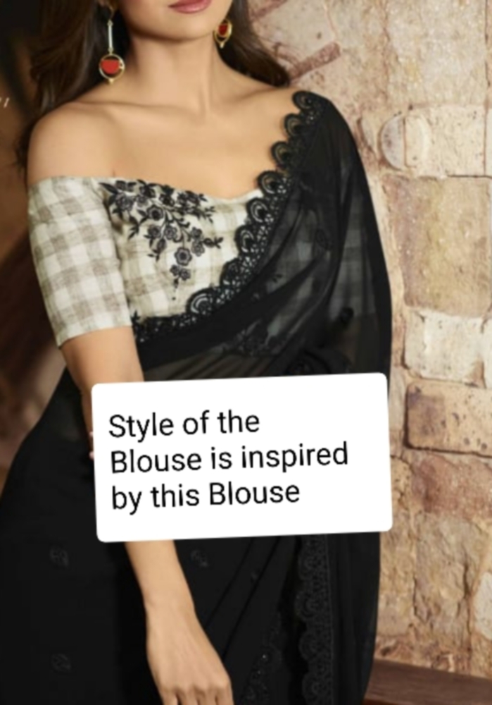 choli off shoulder